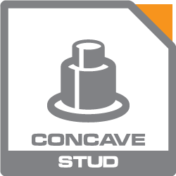 Concave Stud
