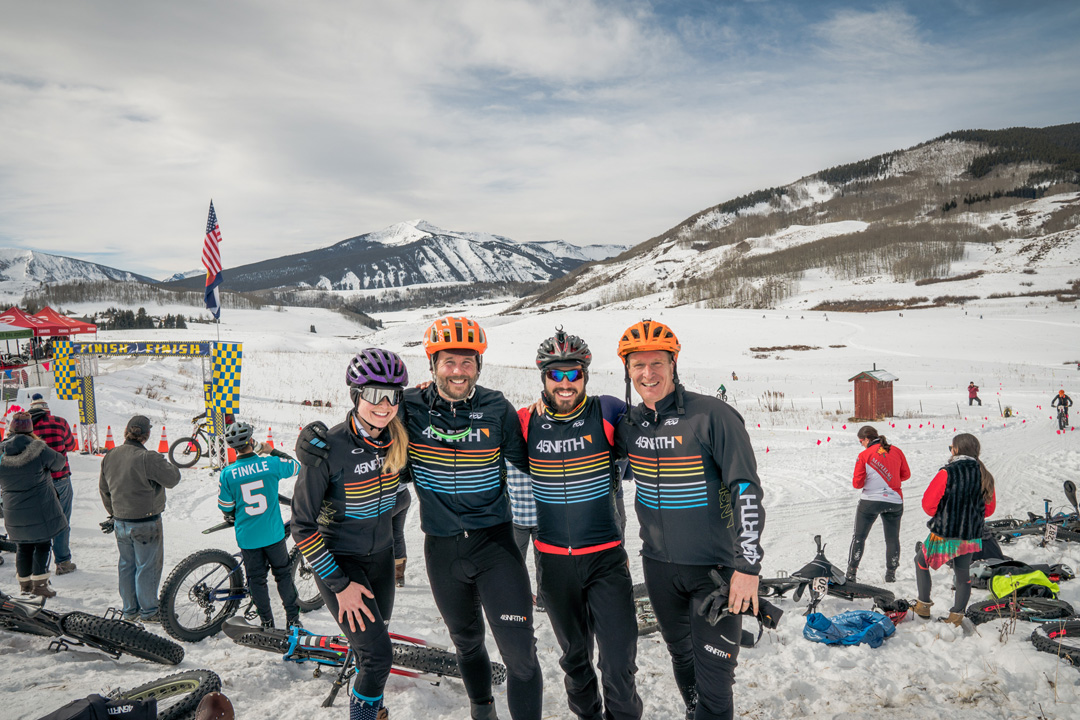 group of bikers