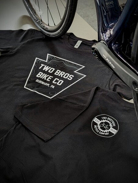 Two Brothers Bicycle Company Two Bros Keystone Tshirt