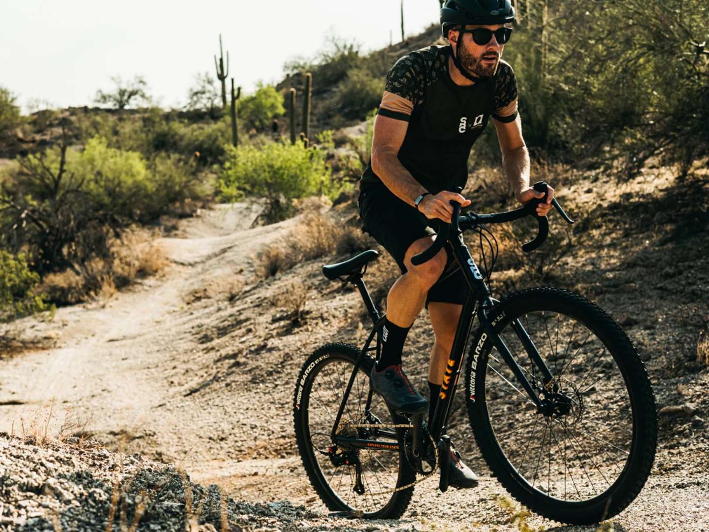 Cycling apparel suitable for gravel riding