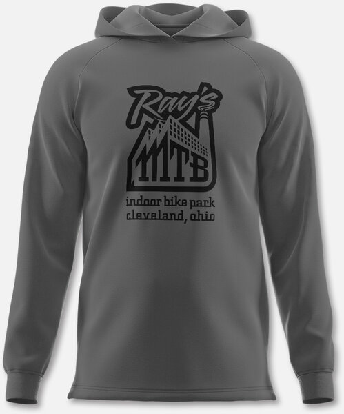 Ray's Indoor Bike Park Logo Hoodie Gray