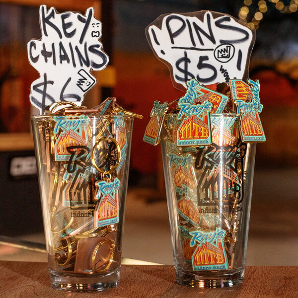 Ray's Indoor Bike Park Pin / Keychain