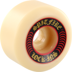 Spitfire F1 101A Lock Ins 55mm White/Red