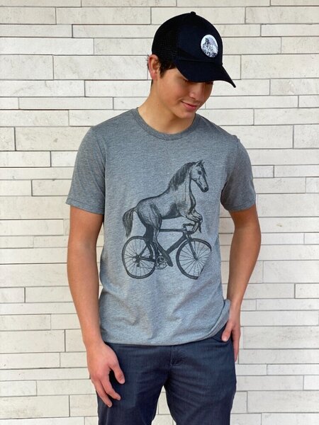 Mad Dogs & Englishmen Horse on a Bicycle Relaxed Fit Shirt 