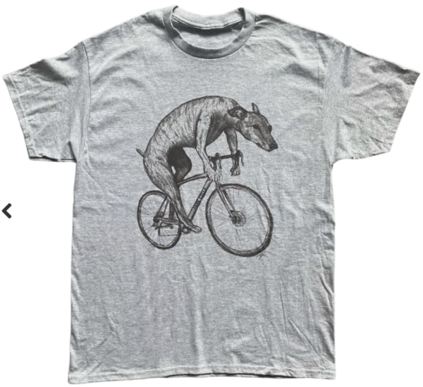 Mad Dogs & Englishmen Greyhound on a Bicycle Relaxed Fit Shirt