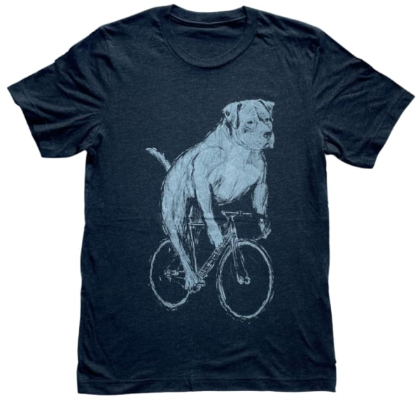 Mad Dogs & Englishmen Pitbull on a Bike Relaxed Fit Shirt