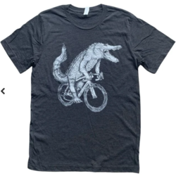 Mad Dogs & Englishmen Alligator on a Bicycle Relaxed Fit Shirt 