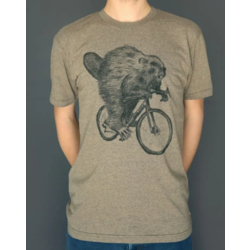 Mad Dogs & Englishmen Beaver on a Bicycle Relaxed Fit Shirt 