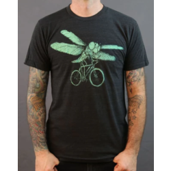 Mad Dogs & Englishmen Dragonfly on a Bicycle Relaxed Fit Shirt
