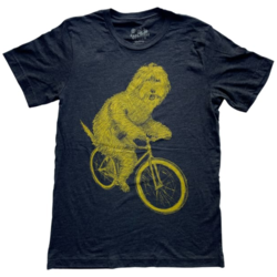 Mad Dogs & Englishmen Golden Doodle on a Bike Relaxed Fit Shirt