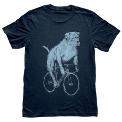 Mad Dogs & Englishmen Pitbull on a Bike Relaxed Fit Shirt