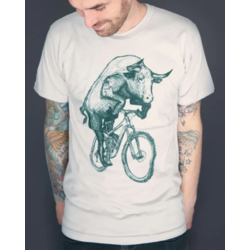 Mad Dogs & Englishmen Bull on a Bicycle Relaxed Fit Shirt 