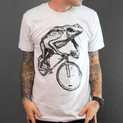 Mad Dogs & Englishmen Frog on a Bike Relaxed Fit Shirt
