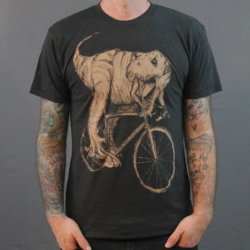 Mad Dogs & Englishmen T-Rex on a Bicycle Relaxed Fit Shirt