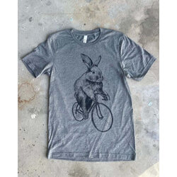 Mad Dogs & Englishmen Bunny on a Bicycle Relaxed Fit Shirt 