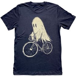 Mad Dogs & Englishmen Ghost on a Bike Relaxed Fit Shirt 