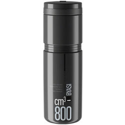 Elite Elite Byasi Bottle Cage Storage Keg - .8 L, Dark Gray