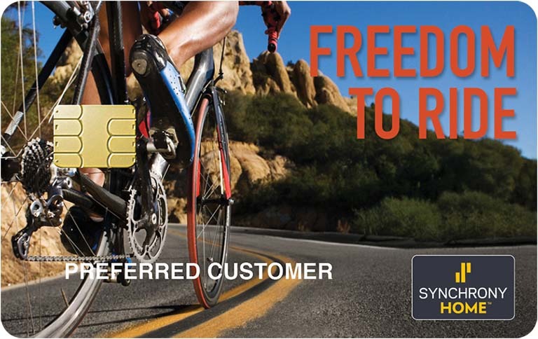 Freedom to Ride financing card