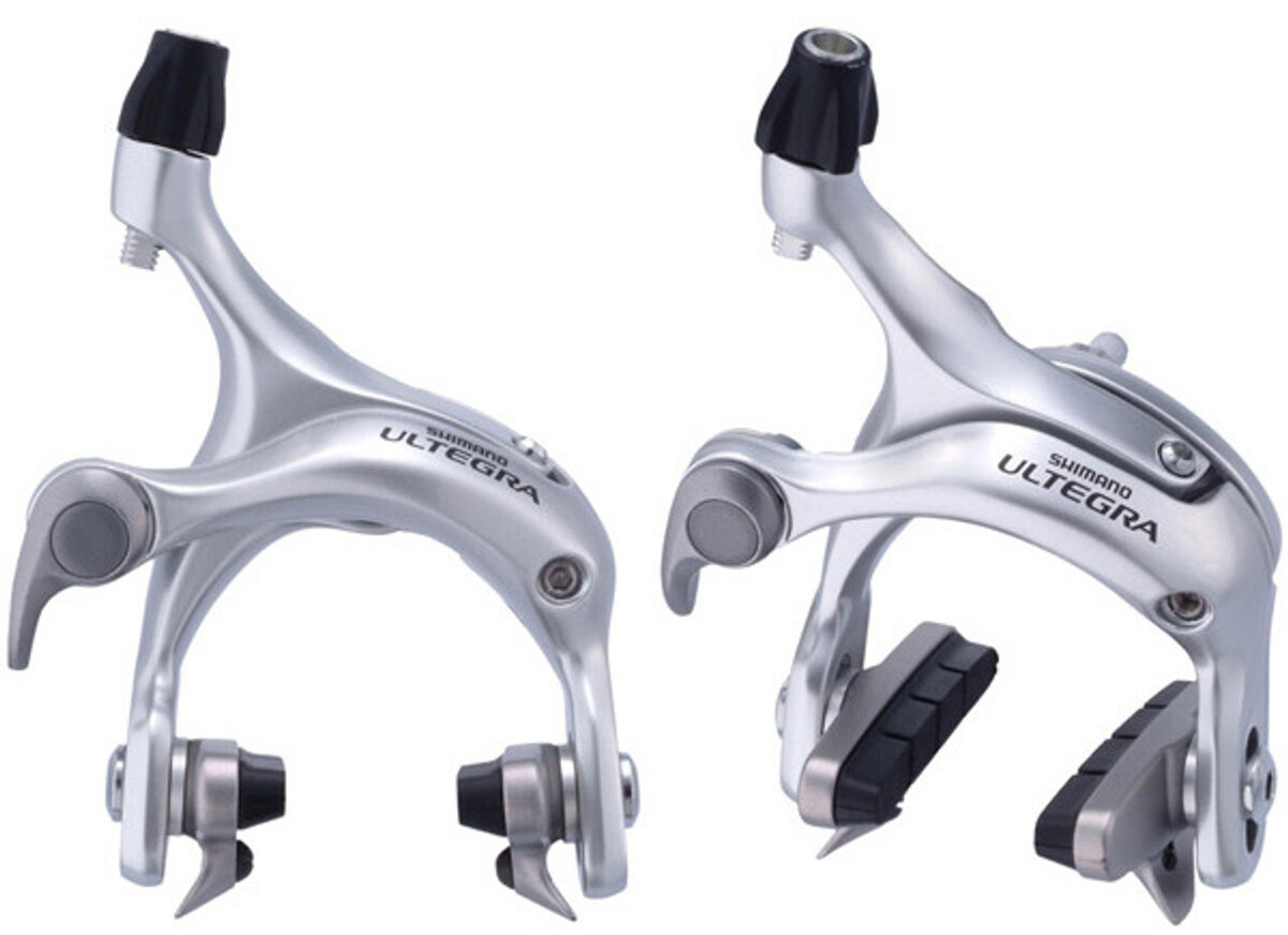 Shimano Ultegra 6600 Brake Caliper Set Silver - Budget Bicycle
