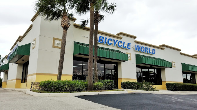 Bicycle World located in Jupiter and Lake Worth, FL