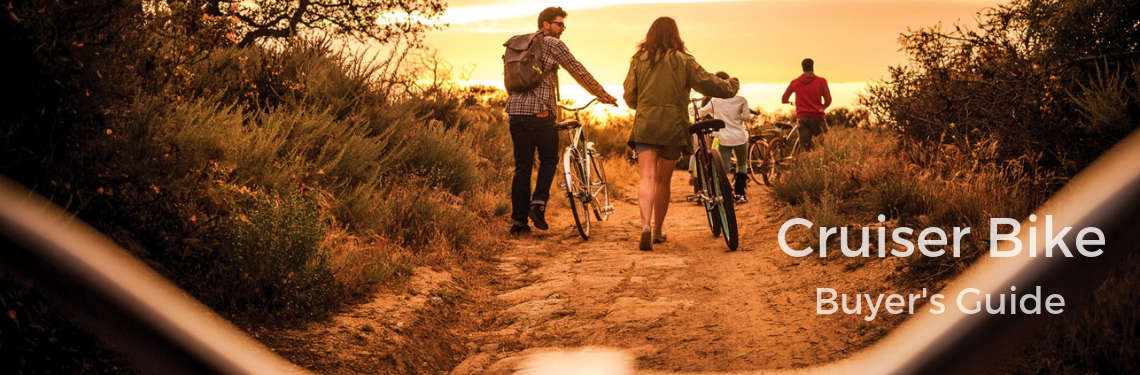 Cruiser Bike Buyer's Guide - Sand Path with family