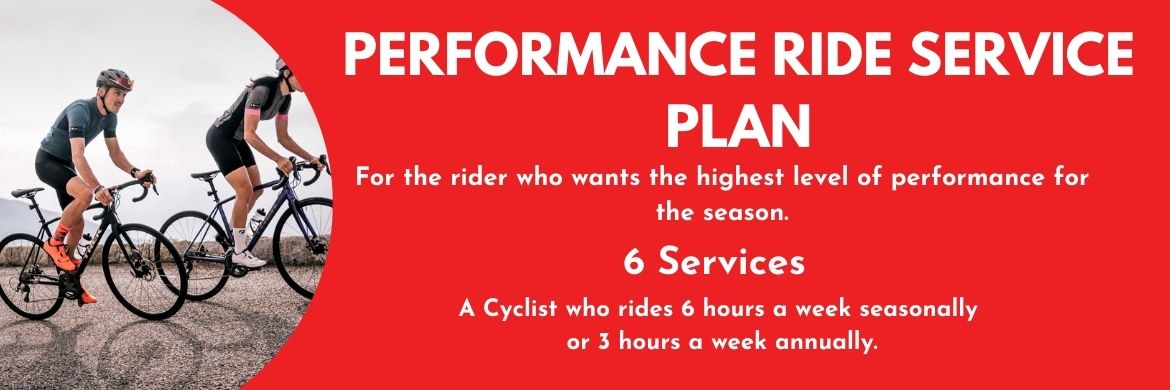 Performance Ride Service Plan - For the rider who wants the highest level of performance for the season.