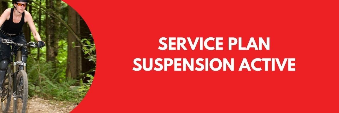 Service Plan Suspension Active