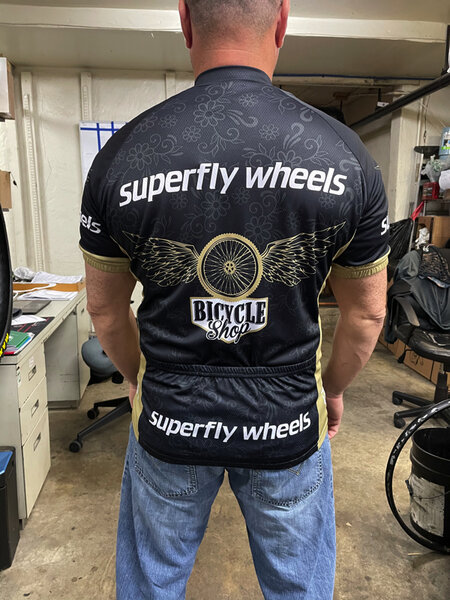 Superfly Wheels Zippered MTB/Road Jersey