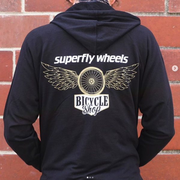 Superfly Wheels ZIP Hooded Sweatshirt