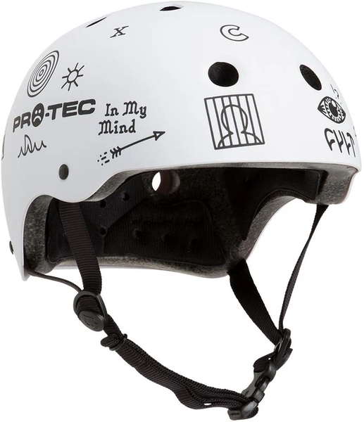 Pro-tec HELMET: CULT Classic Certified - Matte White - X-Small