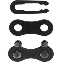KMC MASTER LINK: Z410 - Single Speed 1/2 x 1/8 Black (Pair)