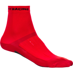 FLY Racing SOCKS: ACTION BLACK/WHITE/RED LG/XL