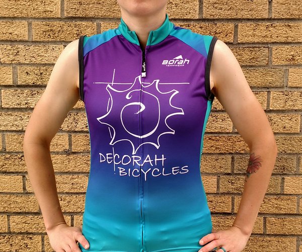 Borah Teamwear Decorah Bicycles Sleeveless Women's Jersey
