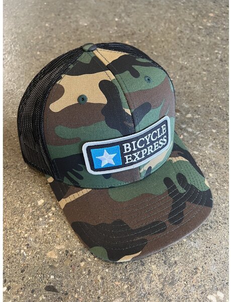 Bicycle Express Camo Snapback Hat