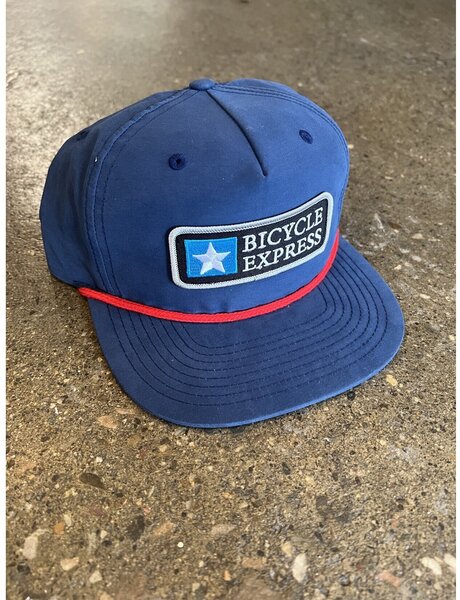 Bicycle Express Classic Snapback Navy Hat