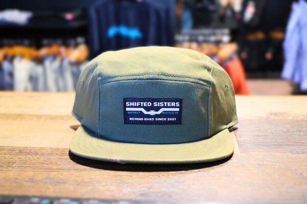 District Bicycle Co. Shifted Sister 5 Panel Hat