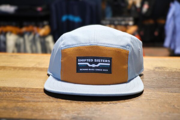 District Bicycle Co. Shifted Sister 5 Panel Hat