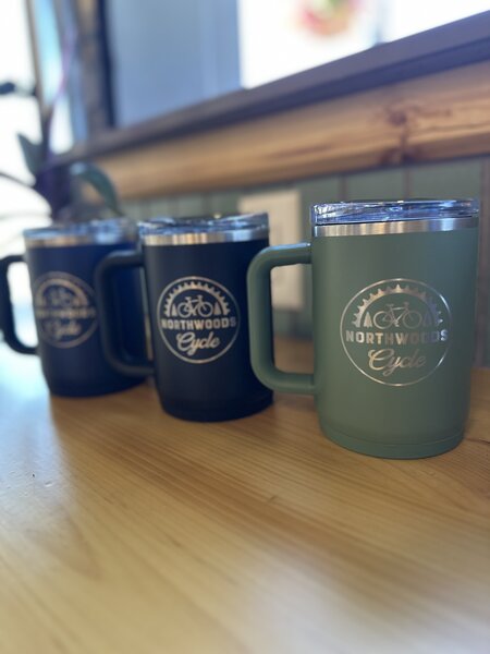 CamelBak Northwoods Cycle Stainless Thrive Mug CamelBak Northwoods Cycle Stainless Thrive Mug