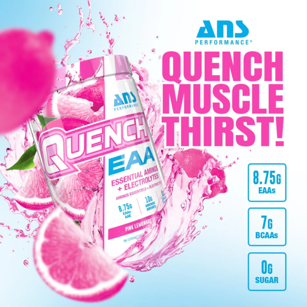 ANS Performance Quench EAA 30 Servings Flavour: Orange Vibe