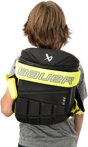 Bauer Hockey - Canada Bauer Youth Glove Backpack Color: Black/Green