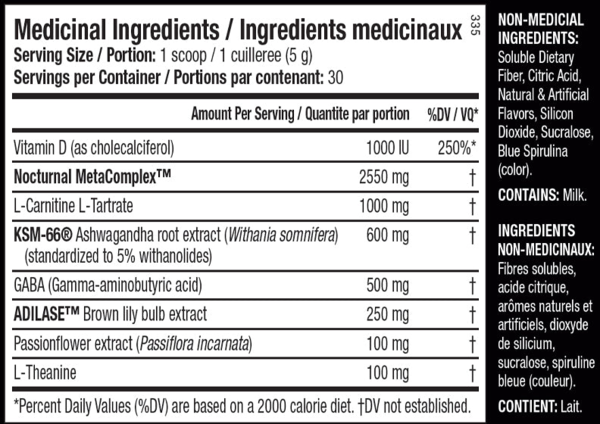 ANS Performance Diablo PM Stress Support 30 Servings Flavour: Blue Chill