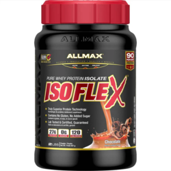 ALLMAX Isoflex 100% Pure Whey Protein Isolate Powder 2lb