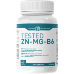 Tested Nutrition ZN-MG-B6 ZMA 180 Capsules