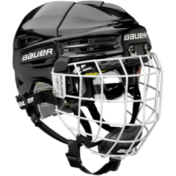 Bauer Hockey - Canada Bauer Re-AKT 100 Youth Hockey Helmet Combo - (2023)