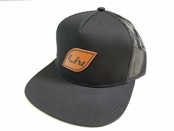 Liv Leather Patch Hat
