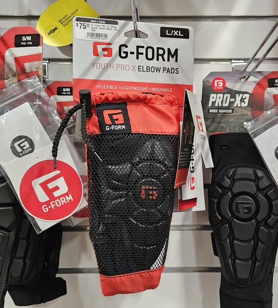 G-Form Youth Pro-X, Elbow Guard, Black, L/XL, Pair
