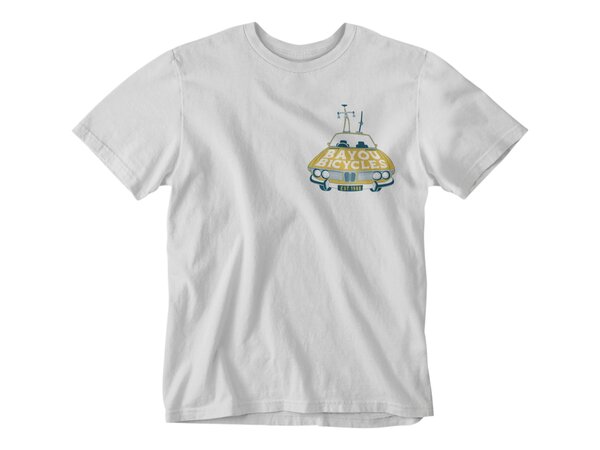 Bayou Bicycles BMW White Tee Shirt