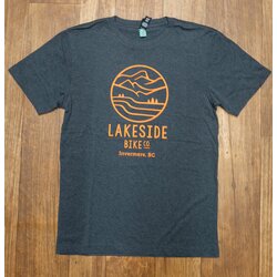Lakeside Bike Co Lakeside Bike Co. T-Shirt - Med Grey (Mens)