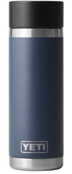 Yeti Rambler 18 Oz Bottle with Hotshot Cap in Navy (532 ml)