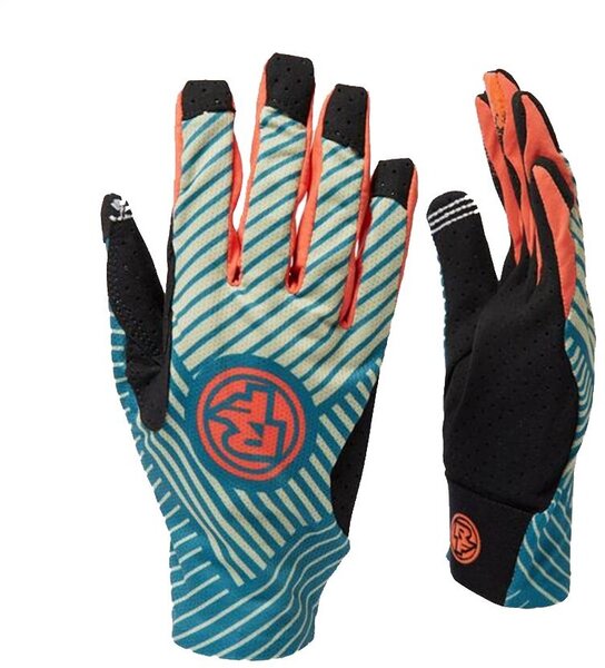 RaceFace Indy Glove - Lines Color: Spruce